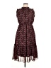 Sam Edelman 100% Polyester Paisley Burgundy Casual Dress Size XL - photo 1