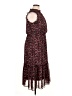 Sam Edelman 100% Polyester Paisley Burgundy Casual Dress Size XL - photo 4