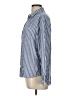 BeachLunchLounge Stripes Blue Long Sleeve Button-Down Shirt Size L - photo 5
