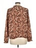 Monteau Brown Long Sleeve Blouse Size M (estimated) - photo 2