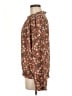 Monteau Brown Long Sleeve Blouse Size M (estimated) - photo 5