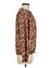 Monteau Brown Long Sleeve Blouse Size M (estimated) - photo 4