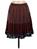 Halogen 100% Polyester Print Red Casual Skirt Size 2 - photo 1