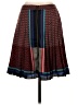 Halogen 100% Polyester Print Red Casual Skirt Size 2 - photo 2
