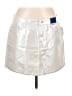 Old Navy 100% Cotton Metallic Silver Formal Skirt Size 12 - photo 1