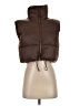 Fashion 100% Polyester Brown Vest Size S - photo 1