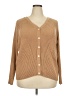 Lands' End Tan Cardigan Size 2X - photo 1