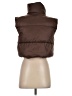 Fashion 100% Polyester Brown Vest Size S - photo 2