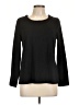 Charter Club Black Long Sleeve Top Size L (petite) - photo 1