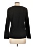 Charter Club Black Long Sleeve Top Size L (petite) - photo 2