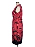 Tahari Graphic Red Cocktail Dress Size 10 - photo 5