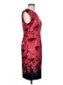 Tahari Graphic Red Cocktail Dress Size 10 - photo 4