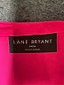Lane Bryant 100% Polyester Pink Long Sleeve Blouse Size 14 - 16 Plus - photo 6