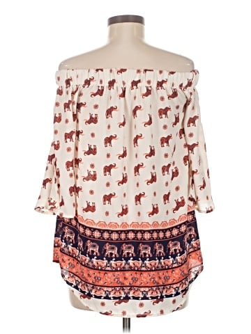 Wishful Park 3/4 Sleeve Blouse (view 2)