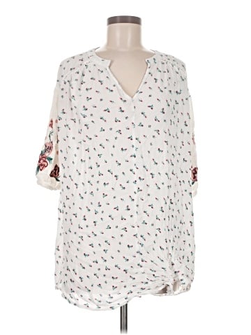 Umgee 3/4 Sleeve Blouse (view 1)