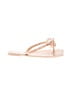 Charlotte Russe Gold Tan Sandals Size 6 - photo 1