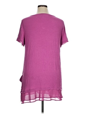 LOGO by Lori Goldstein Short Sleeve T-Shirt (view 2)