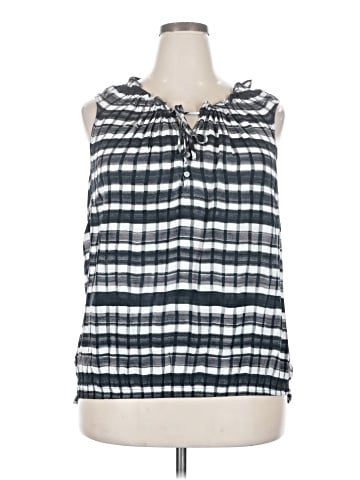a.n.a. A New Approach Sleeveless T-Shirt (view 1)