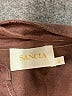Sancia Solid Brown Short Sleeve Button-Down Shirt Size S - photo 7