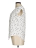 Shein 100% Polyester Polka Dots White Short Sleeve Blouse Size 6 - photo 5