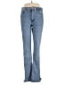 Zara Hearts Blue Jeans Size 12 - photo 1