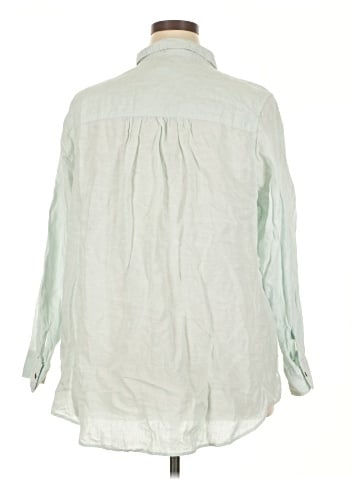 Cynthia Rowley 3/4 Sleeve Button-Down Shirt (view 2)