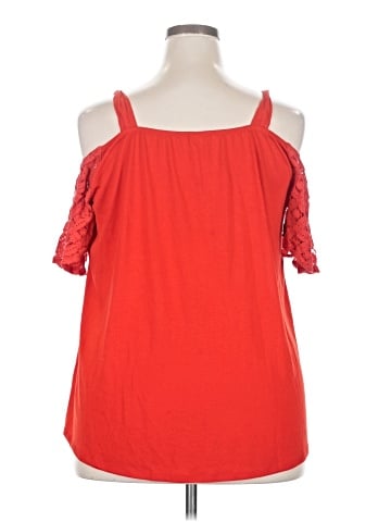 Perseption Concept Short Sleeve Blouse (view 2)