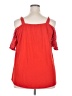 Perseption Concept Red Short Sleeve Blouse Size 2X - photo 2