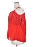 Perseption Concept Red Short Sleeve Blouse Size 2X - photo 5