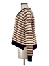 Madewell 100% Cotton Stripes Brown Pullover Sweater Size M - photo 5