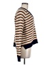 Madewell 100% Cotton Stripes Brown Pullover Sweater Size M - photo 4