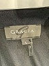 Gracia 100% Polyester Solid Black Formal Skirt Size L - photo 4