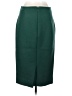J.Crew 100% Polyester Solid Green Formal Skirt Size 0 (tall) - photo 2