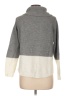 It's Our Time 100% Acrylic Color Block Gray Turtleneck Sweater Size L - photo 2