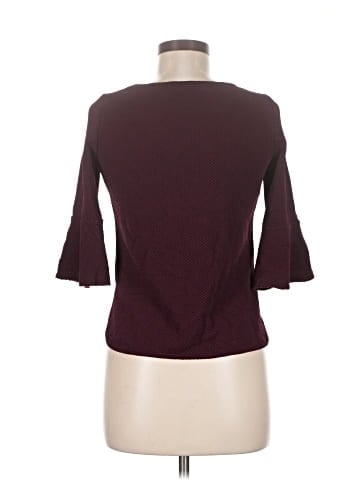 Zara W&B Collection 3/4 Sleeve Top (view 2)