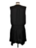 Ramy Brook Solid Black Casual Dress Size L - photo 2