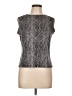 Apostrophe Silver Sleeveless T-Shirt Size L - photo 1