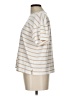 Old Navy Stripes Ivory Short Sleeve Turtleneck Size L - photo 5