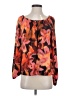 Tart 100% Polyester Orange Long Sleeve Blouse Size 3X - photo 1