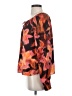 Tart 100% Polyester Orange Long Sleeve Blouse Size 3X - photo 5
