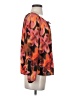 Tart 100% Polyester Orange Long Sleeve Blouse Size 3X - photo 4