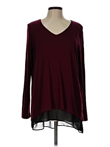 Karen Kane Long Sleeve Blouse (view 1)