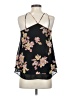 Sienna Sky 100% Polyester Black Sleeveless Blouse Size XS - photo 2