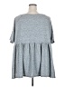 Hayden Gray Short Sleeve Top Size 2X - photo 2