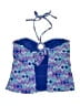 Catalina Print Blue Swimsuit Top Size L - photo 2