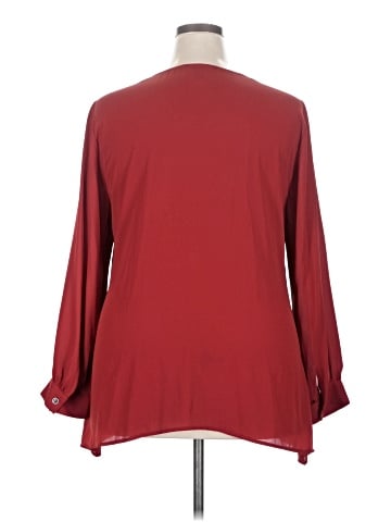 Karen Kane 3/4 Sleeve Blouse (view 2)
