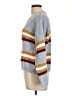 Hippie Rose 100% Polyester Stripes Gray Pullover Sweater Size L - photo 5