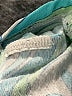 Icikuls Paisley Green Long Sleeve Blouse Size L - photo 8