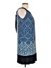 En Focus Studio Graphic Blue Cocktail Dress Size 10 Petite - photo 4