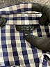 Topshop 100% Cotton Checkered-gingham Blue Long Sleeve Button-Down Shirt Size 4 - photo 7